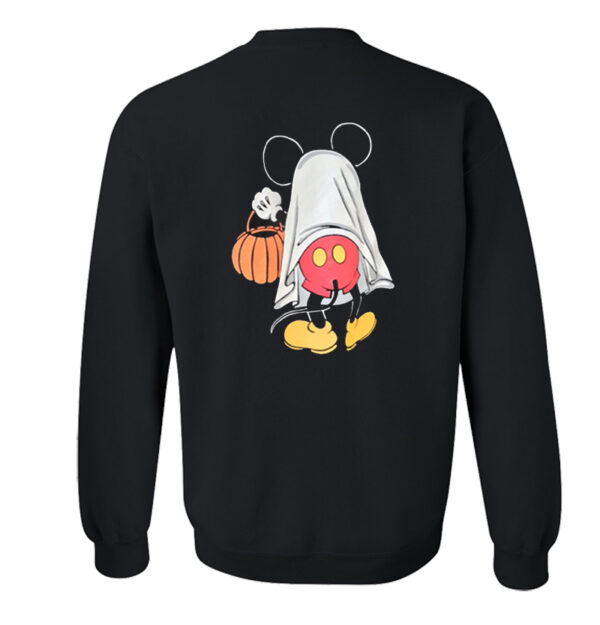 Mickey Halloween Sweatshirt Back SN