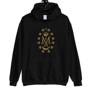 Miraculous Medal Vintage Maria Insignia Hoodie SN