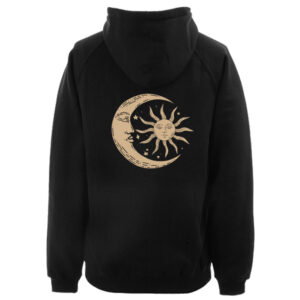 Mystical Sun and Moon Hoodie Back SN