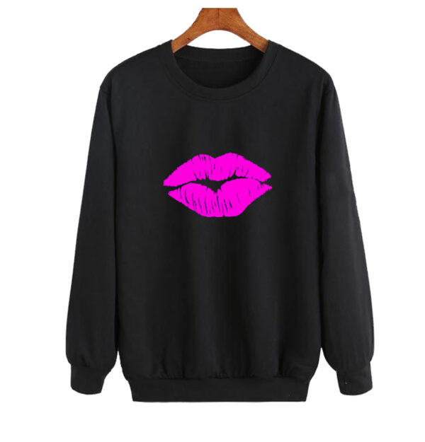 Pink Lips Sweatshirt SN