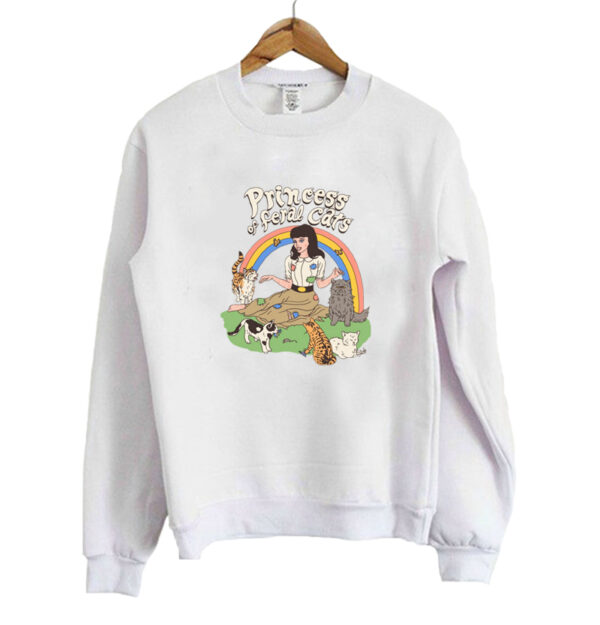 Princess Of Feral Cats Sweatshirt SN