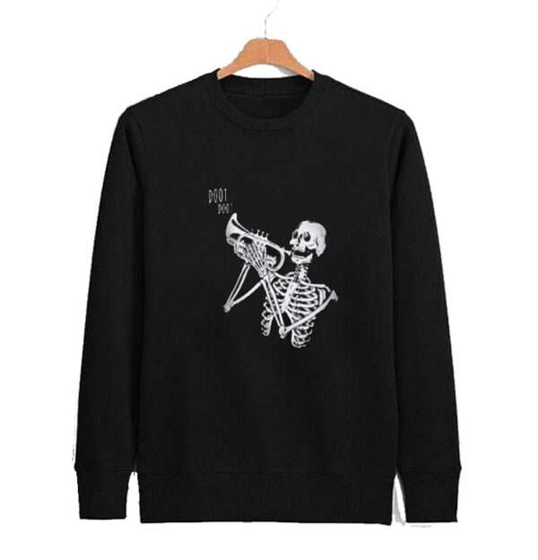 Skeleton Trumpet Sweatshirt SN