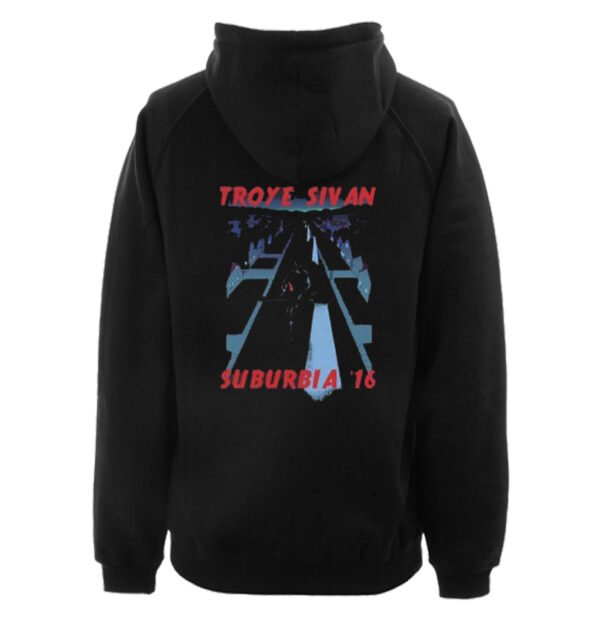 Troye Sivan Suburbia Tour Hoodie Back SN