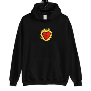 clothes over bros heart Hoodie SN