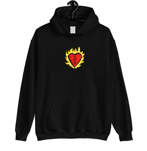 clothes over bros heart Hoodie SN