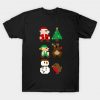 8 Bit Christmas T Shirt SN