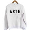 ARTE Font Sweatshirt SN