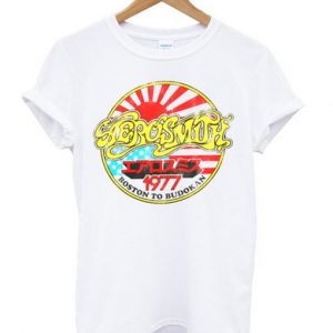 Aerosmith 1977 Boston to Budokan T-shirt SN