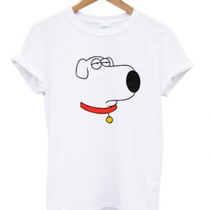 Family Guy Brian Griffin Face Licensed T-Shirt SN