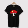 Cartoon Mushroom Black T shirts SN