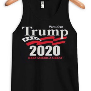 Donald Trump president 2020 Keep American Great Again Tank Top SN