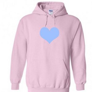 Love Blue With Pink Hoodie SN