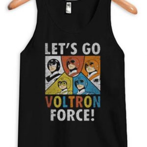 Voltron Force Black Tank Top SN