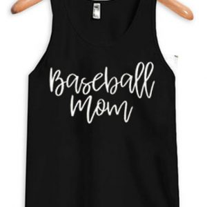 baseball mom tank top SN