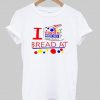 i wonder where these niggas bread at tshirt SN