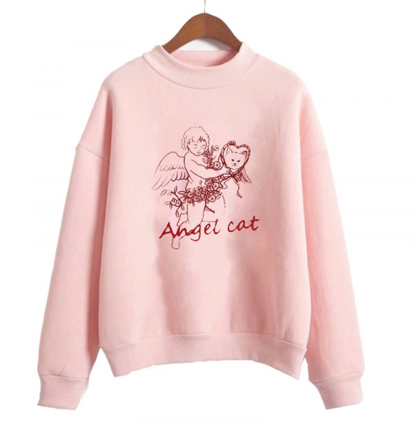 Angel Cat Art sweatshirt SN