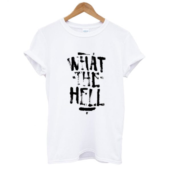 Avril Lavigne WHAT THE HELL T-Shirt SN