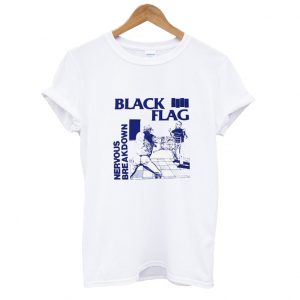 Black Flag Nervous Breakdown T Shirt SN