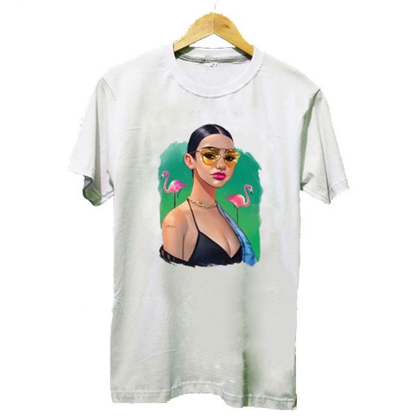 Dua Lipa Flamingo T-Shirt SN