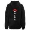 Glitter Cheer Mom Hoodie Back SN