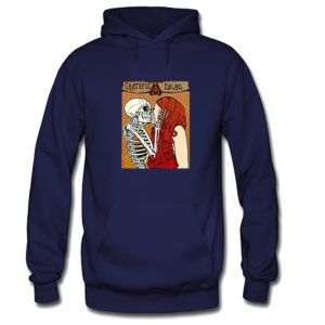 Grateful Dead Kissing Skeleton Hoodie SN