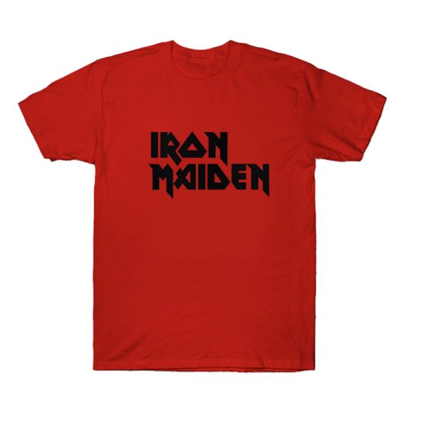 Iron Maiden Red T Shirt SN