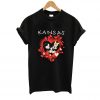 Mickey And Minnie Mouse Hearts Kansas T-Shirt SN