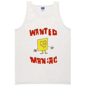 Wanted Maniac Spongebob Tanktop SN