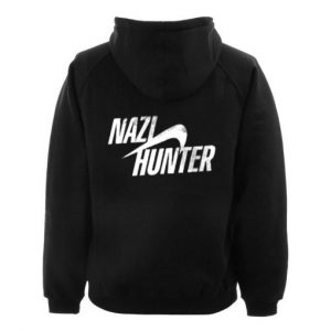 nazi hunter hoodie Back SN