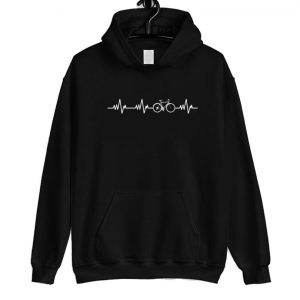 Bicycle Heartbeat Rider Hoodie SN