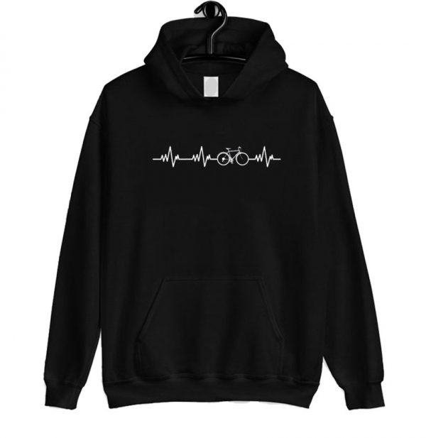 Bicycle Heartbeat Rider Hoodie SN