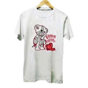 Broken Heart Gray T Shirt SN