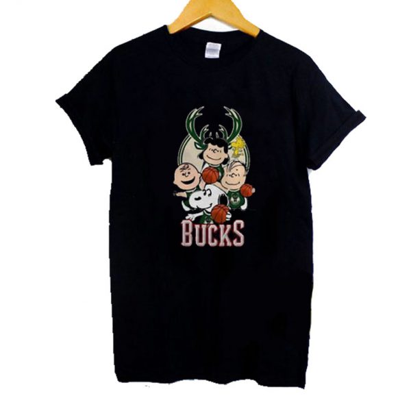 Bucks Peanuts Parody t-shirt SN