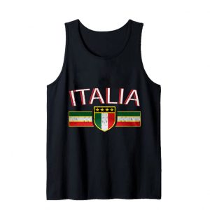 Italia Country Flag Tank Top SN