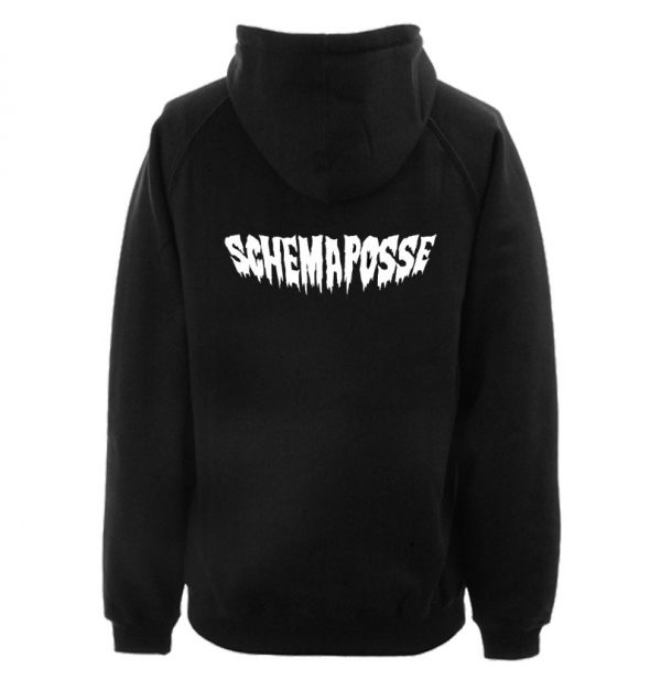 Lil Peep Schemaposse Hoodie Back SN