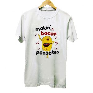 Makin Bacon Pancakes Music t-shirt SN