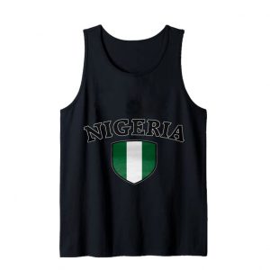 Nigeria Flag Tank Top SN