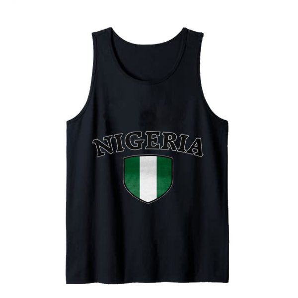 Nigeria Flag Tank Top SN