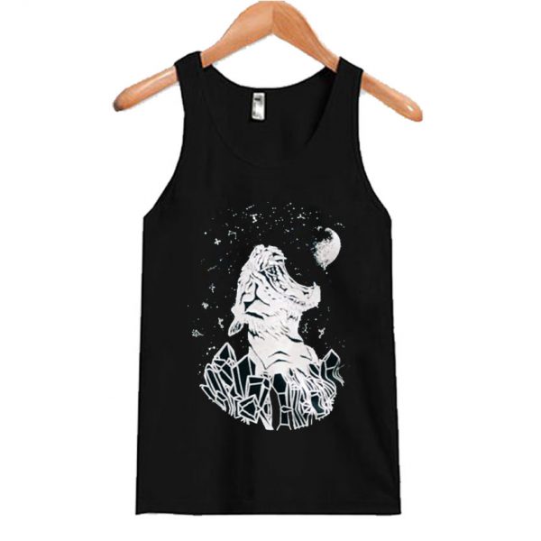 Tiger Crystal Black Racerback Tank Top SN