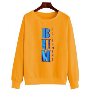 Vintage Retro BUM Equipment sweatshirt SN