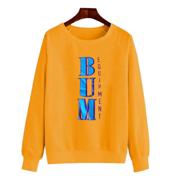 Vintage Retro BUM Equipment sweatshirt SN