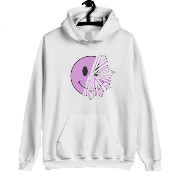 Broken Smiley Face Hoodie SN