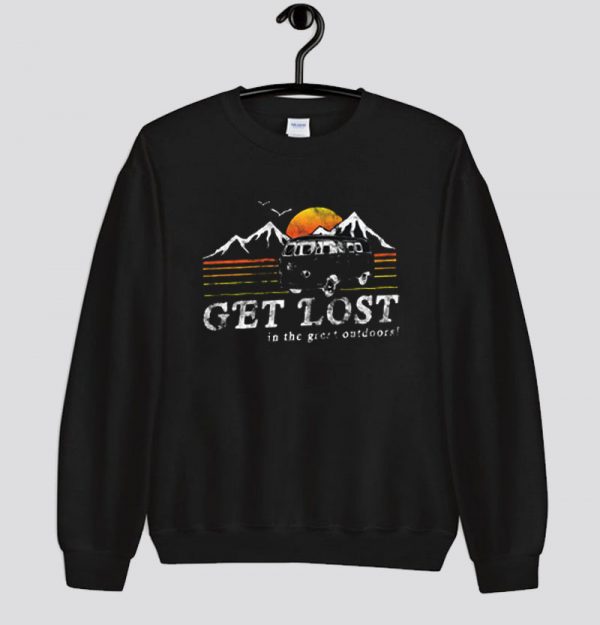 Get lost in the great outdoors sweatshirt SN