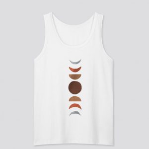 Terra-cotta Moon Phase Tank Top SN