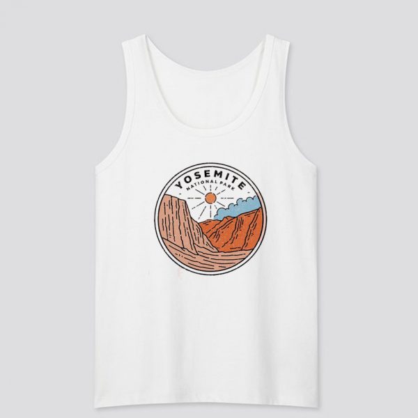 Yosemite National Park Camping Tank Top SN