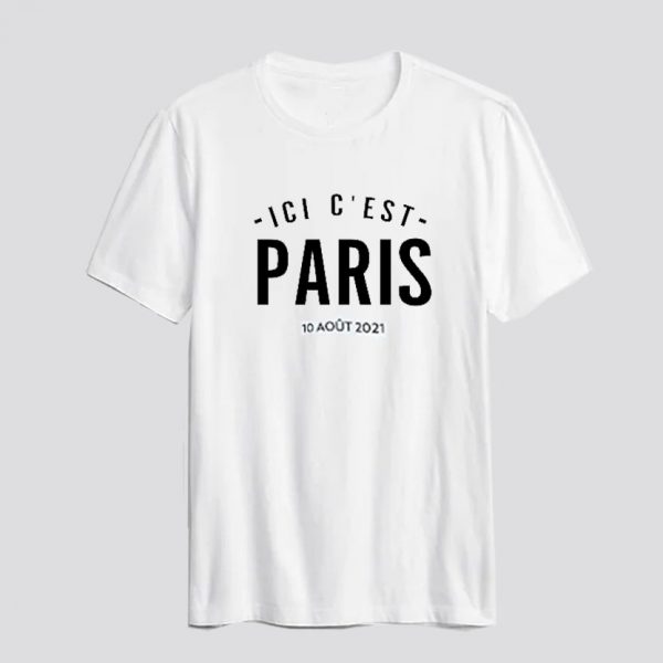 ici c est paris T Shirt SN