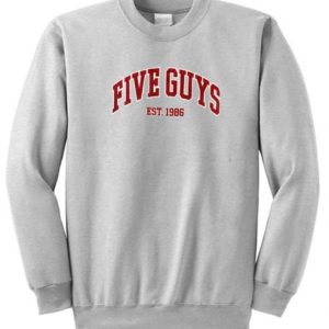 Five Guys Est 1986 Sweatshirt SN