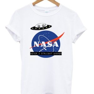 Nasa Never A Straight Answer T-shirt SN