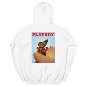 Playboy Butterfly Poster Hoodie Back SN