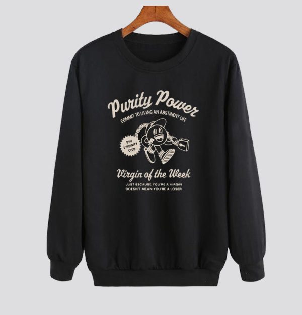 Virgin of the week Purity Power Sweatshirt SN